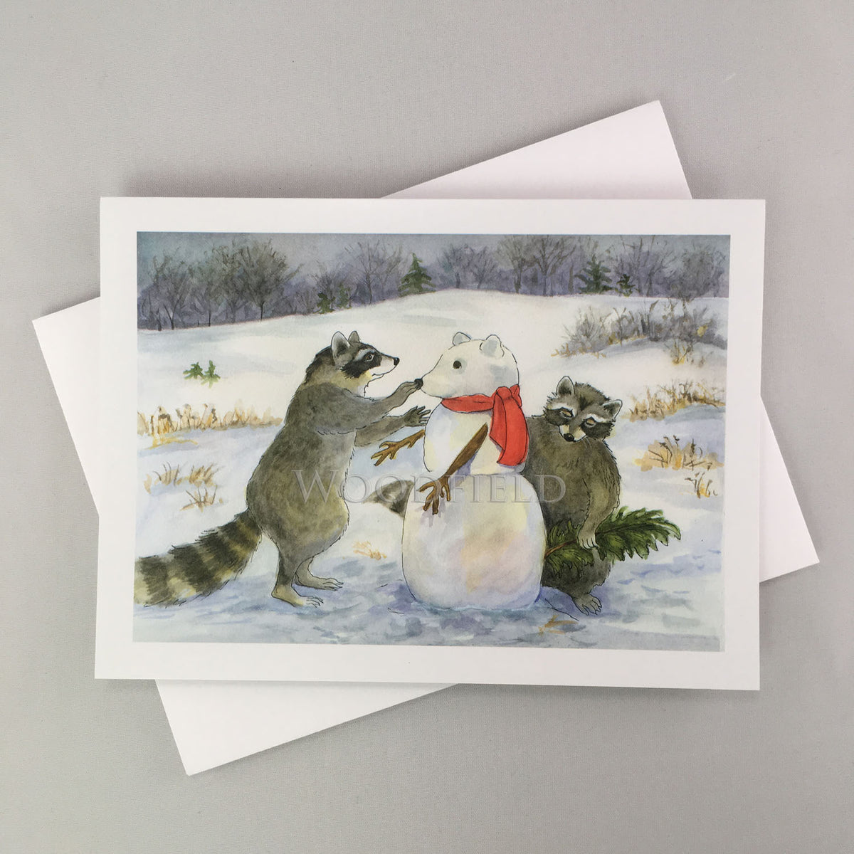 #766 - Building a Snow Racoon Notecard