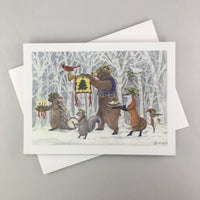 #772 - Christmas Procession Notecard